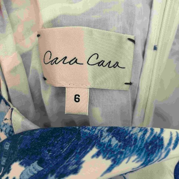 Cara Cara Natasha Dress in Venetian Story Blue - Picture 2 of 6